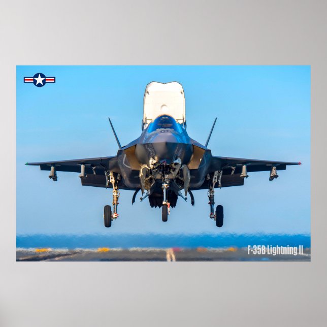 POSTER F-35B LIGHTNING II (Frente)