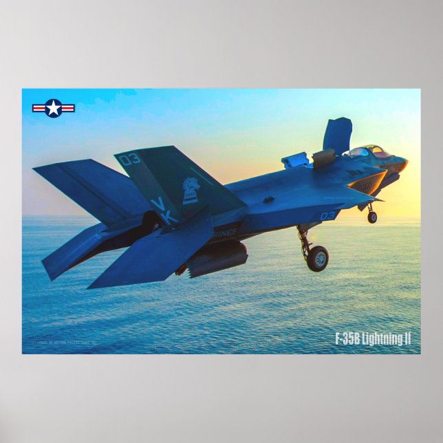POSTER F-35B LIGHTNING II (Frente)