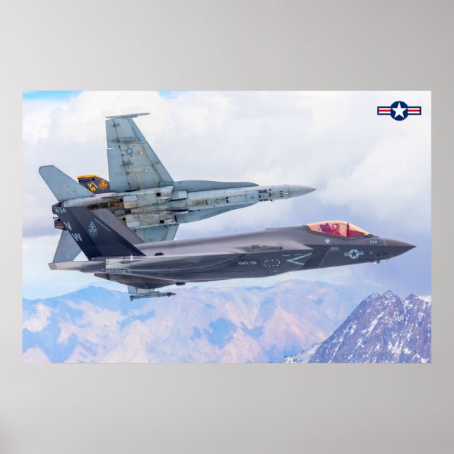 POSTER F-35C LIGHTNING II (Frente)