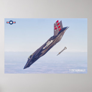 POSTER F-35C LIGHTNING II