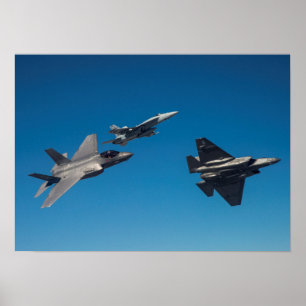 Poster F-35C Relâmpago II