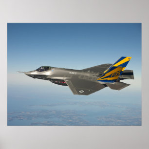 Poster F-35C Relâmpago II