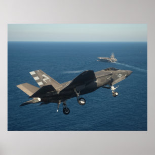 Poster F-35C Relâmpago II