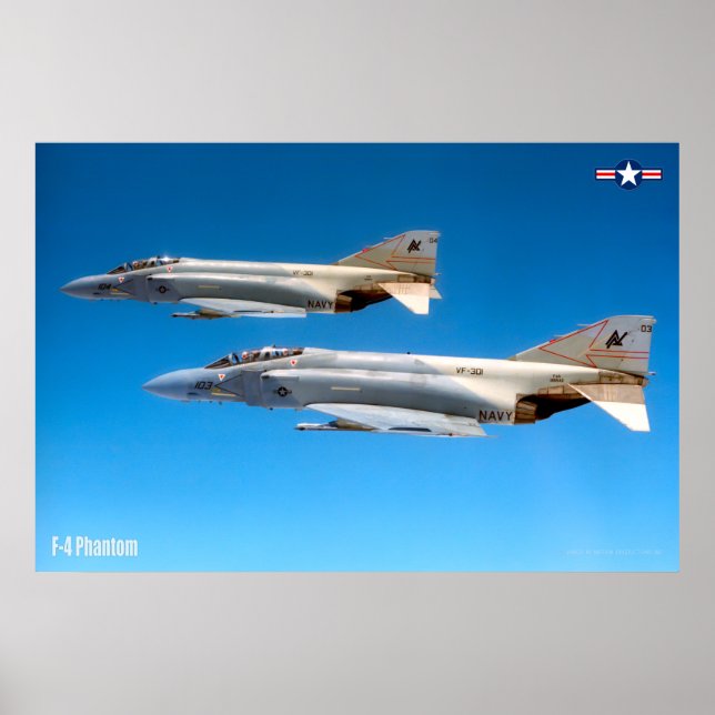 POSTER F-4 FANTOM (Frente)