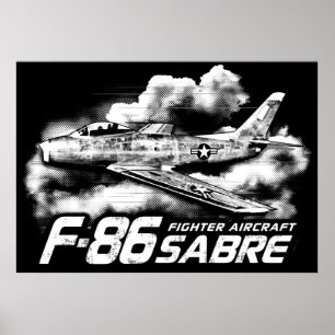 Poster F-86 Saber