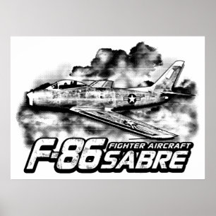 Poster F-86 Saber