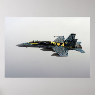 Poster F/A-18C Hornet