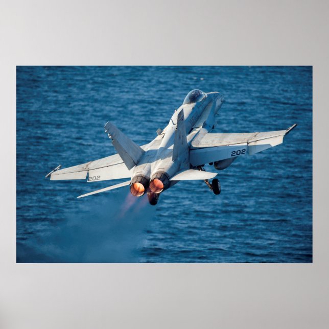 Poster F/A-18C Hornet (Frente)
