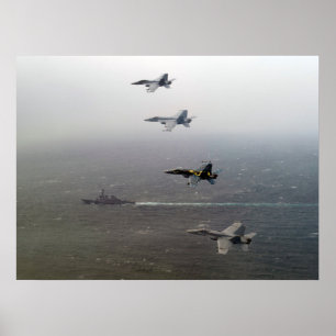 Poster F/A-18C Hornet