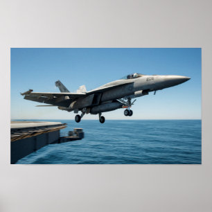 Poster F/A-18C Hornet