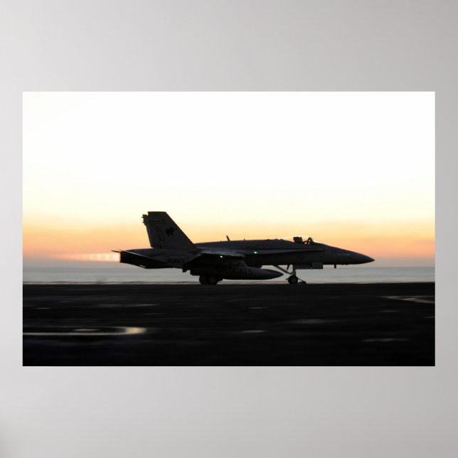 Poster F/A-18C Hornet (Frente)