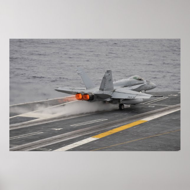 Poster F/A-18C Hornet (Frente)
