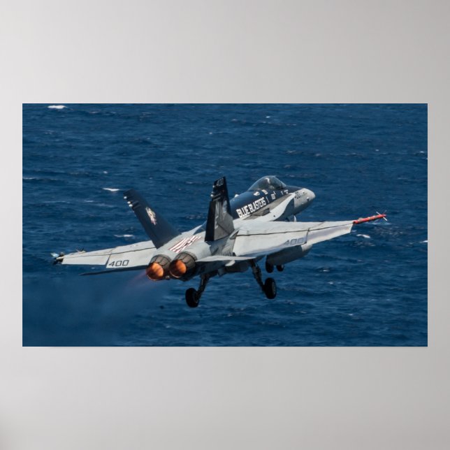 Poster F/A-18C Hornet (Frente)