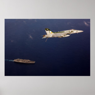 Poster F/A-18E Super Hornet