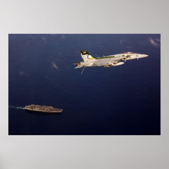 Poster F/A-18E Super Hornet (Frente)