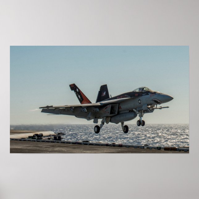 Poster F/A-18E Super Hornet (Frente)