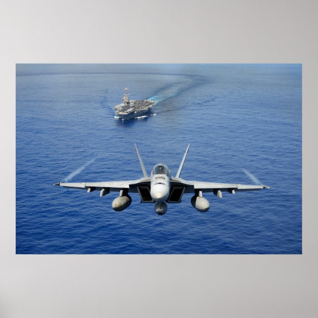 Pôster F/A-18E Super Hornet (Frente)