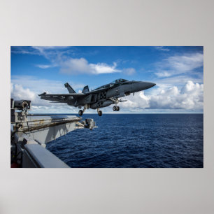 Poster F/A-18E Super Hornet