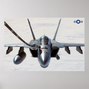 POSTER F/A-18E SUPER HORNET