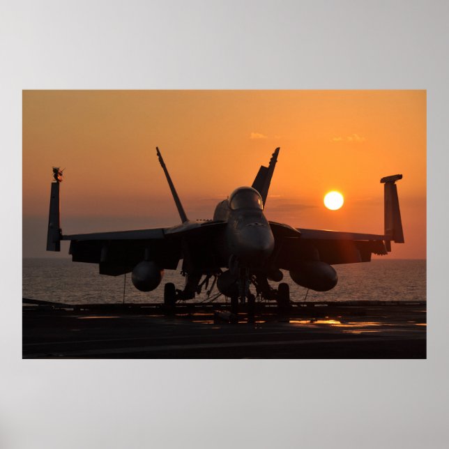 Poster F/A-18E Super Hornet (Frente)