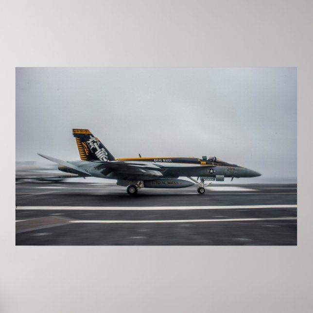 Pôster F/A-18E Super Hornet (Frente)