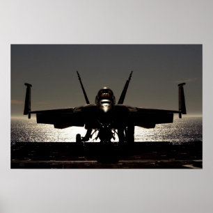 Poster F/A-18E Super Hornet