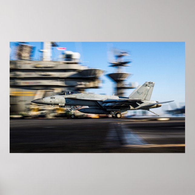 Pôster F/A-18E Super Hornet (Frente)