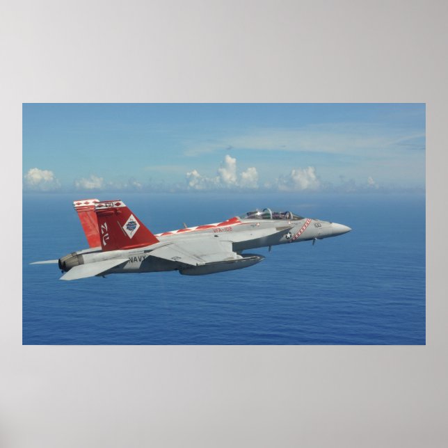 Poster F/A-18F Super Hornet (Frente)