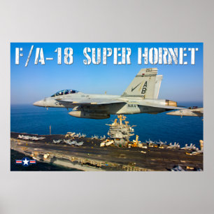 POSTER F/A-18F SUPER HORNET