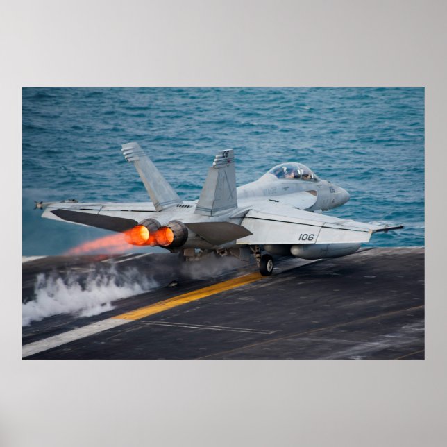 Poster F/A-18F Super Hornet (Frente)
