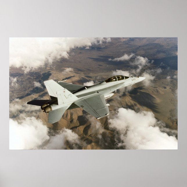 Poster F/A-18F Super Hornet (Frente)