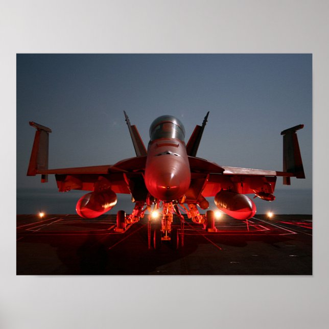 Poster F/A-18F Super Hornet (Frente)