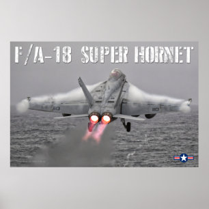 POSTER F/A-18F SUPER HORNET