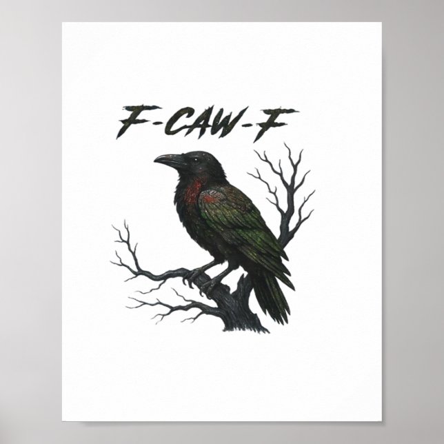Poster F-Caw-F Classic Cool (Frente)