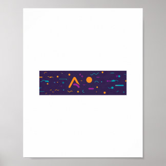 Poster F-Caw-F Classic Minimal Clean