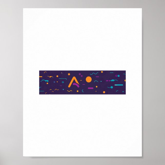 Poster F-Caw-F Clássico Minimal Limpo (Frente)