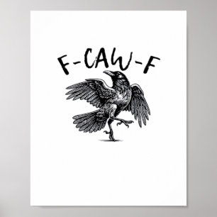 Poster F Caw F Estilo Clássico Essencial