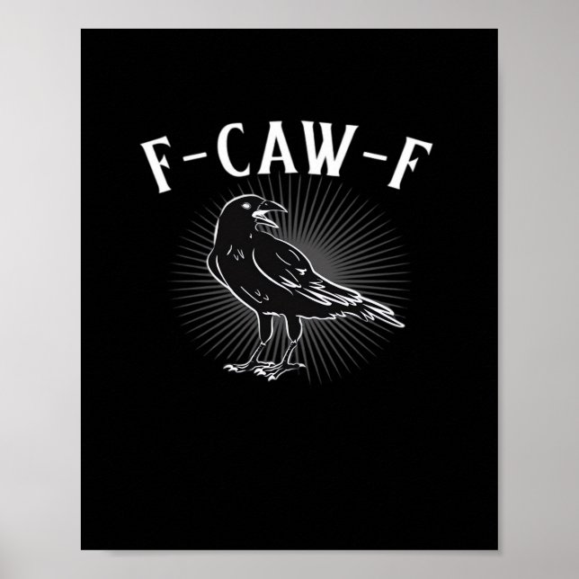 Poster F-Caw-F Funny Casual (Frente)