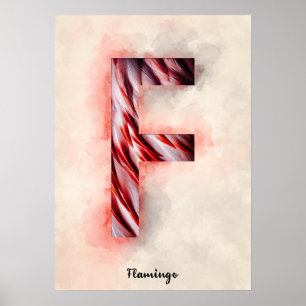 Poster F é para Flamingo