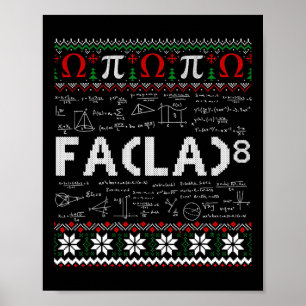 Poster Fa (la)8 Papais noeis de Natal Engraçados Fa La Ma