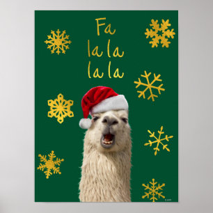Poster Fa La La La Llama