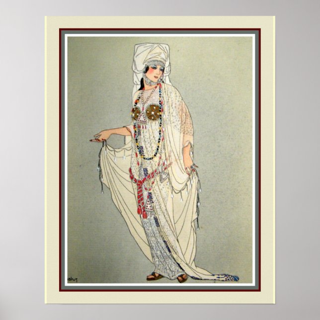 Poster Fabius 1914 Deco Francês Inicial (Frente)