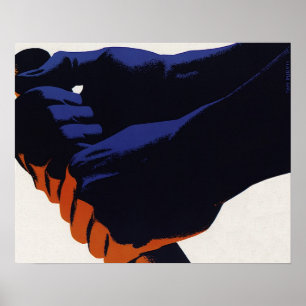 Pôster Fábrica de Negócios Antiga, Produção de Manufatura