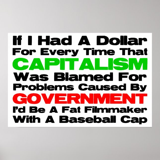 Poster Fabricante De Fatos Com Boné De Beisebol (Frente)