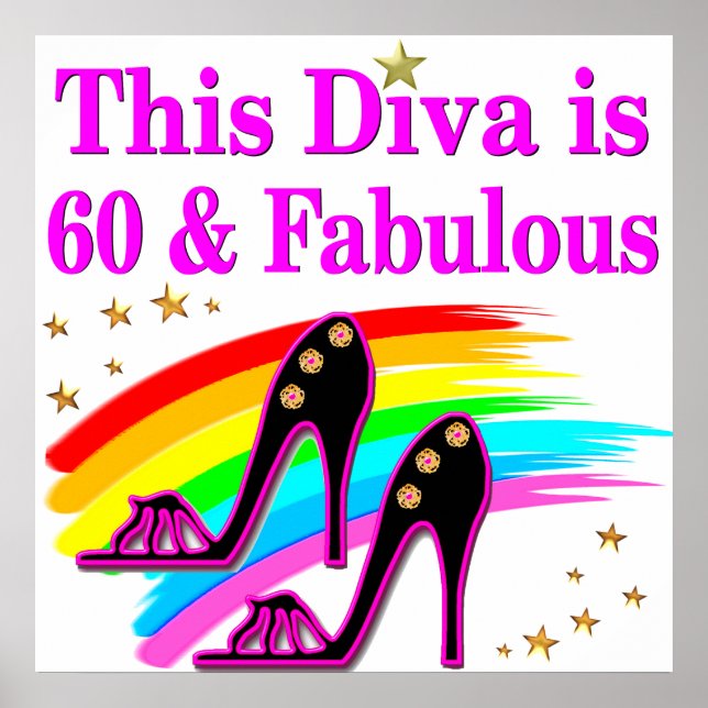 PÔSTER FABULOSA RAINHA DE 60 ANOS (Frente)