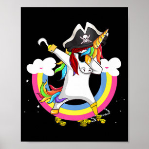 Poster Fabuloso Dia das Bruxas Magalhães de Unicórnio Pir
