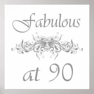 Poster Fabuloso em 90 anos velho