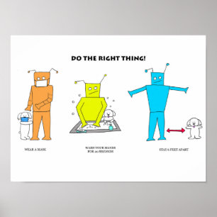 Poster Faça a coisa certa