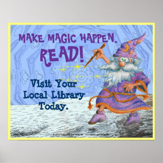 Poster Faça A Magia Acontecer. LEIA!