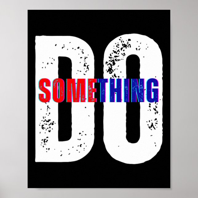 Poster Faça Algo Kamala Harris (Frente)